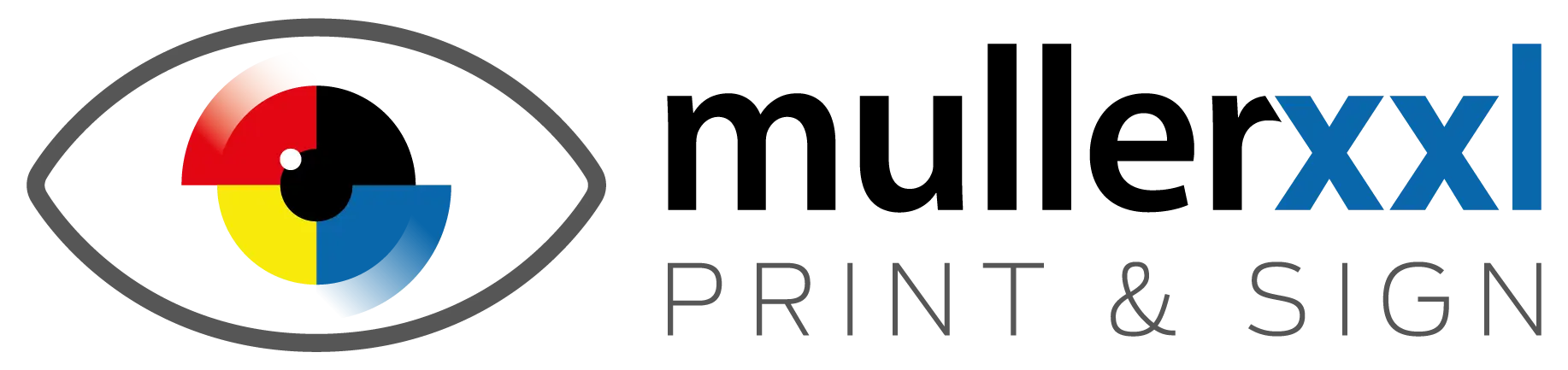 MullerXXL print & sign logo